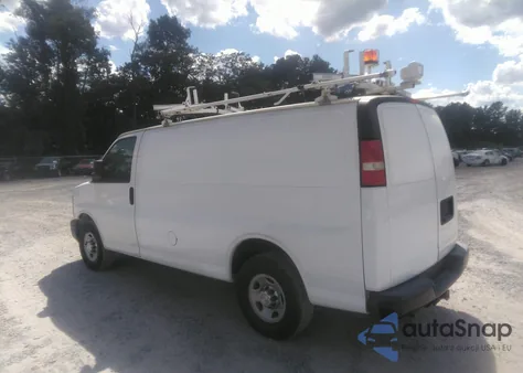 2015 Chevrolet Express 2500 Work Van from USA, damaged, VIN 1GCWGFCF3F1161602